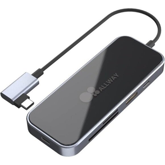 ALLWAY USB C Hub USB C Multi-Port Adapter for MacBook Pro, 8 in 1 USB C to HDMI - Picture 2 of 8